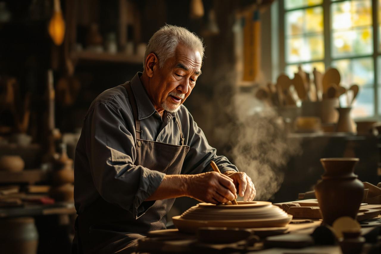 瑟瑟影院出品短视频系列《匠心传承》海报